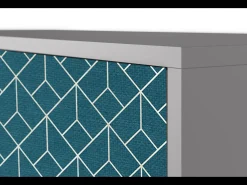 Aparador - 115х84х41 cm - S3 - Turquoise Geometry, Gris