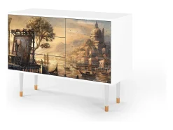 Aparador - 115х84х41 cm - S3 - Venice, Blanco