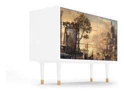 Aparador - 115х84х41 cm - S3 - Venice, Blanco