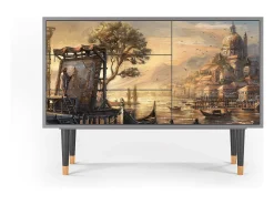 Aparador - 115х84х41 cm - S3 - Venice, Gris