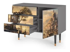 Aparador - 115х84х41 cm - S3 - Venice, Gris