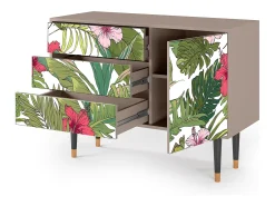 Aparador - 115х84х41 cm - S3 - Verdant Tropics, Latte