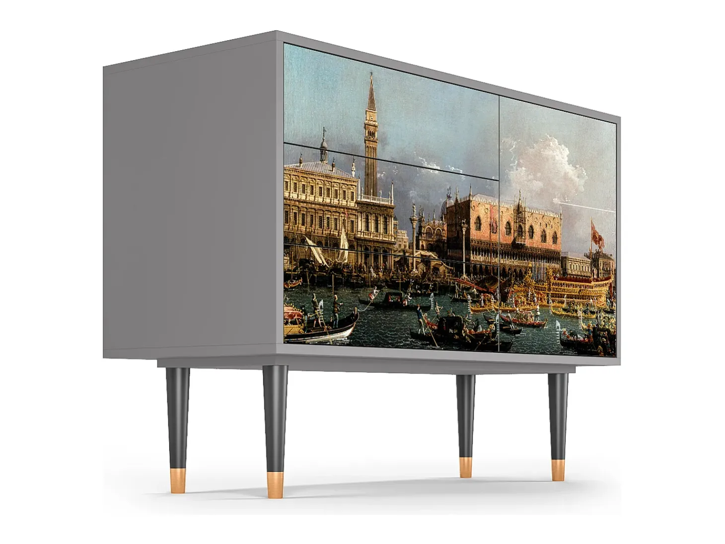 Aparador - 115х84х41 cm - S3 - View Across the Plains , Gris