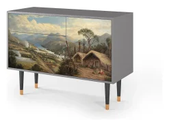 Aparador - 115х84х41 cm - S3 - View Across the Plains , Gris