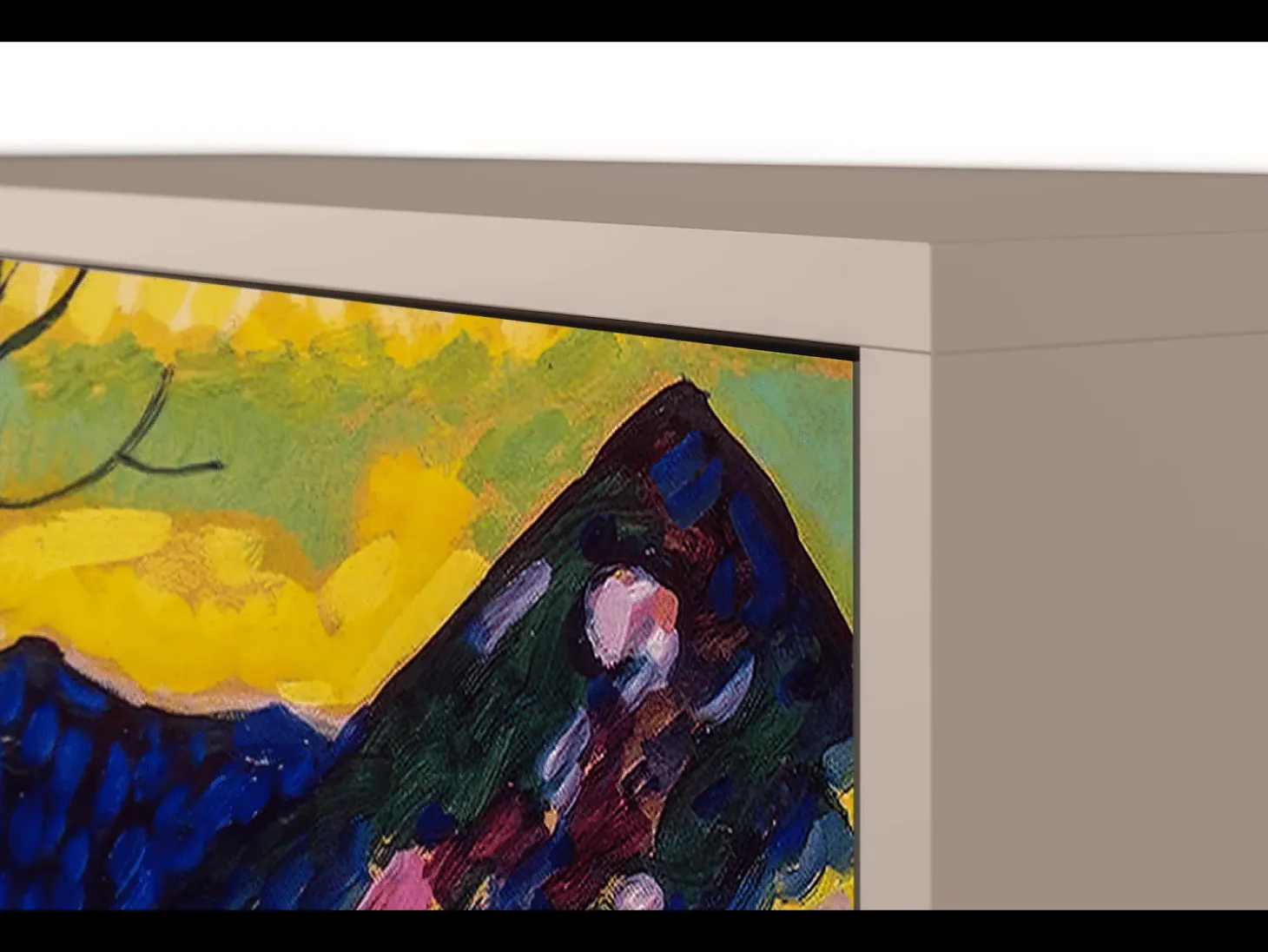 Aparador - 115х84х41 cm - S3 - Winter Landscape, Latte