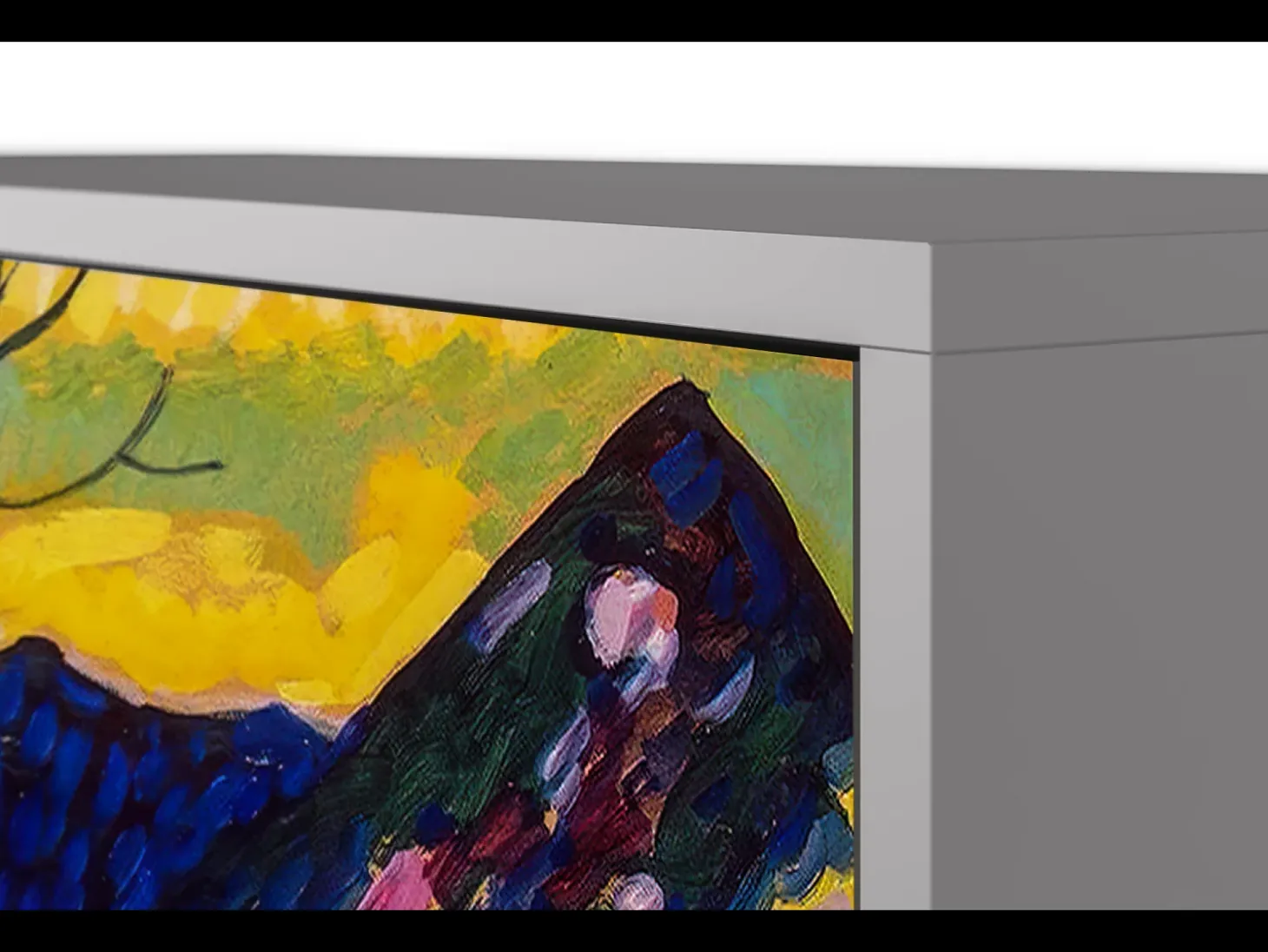 Aparador - 115х84х41 cm - S3 - Winter Landscape, Gris