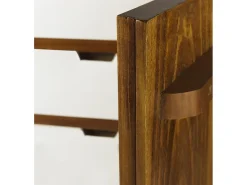 Aparador 6 cajones y 2 puertas de madera maciza de mindi Kretos 160 cm