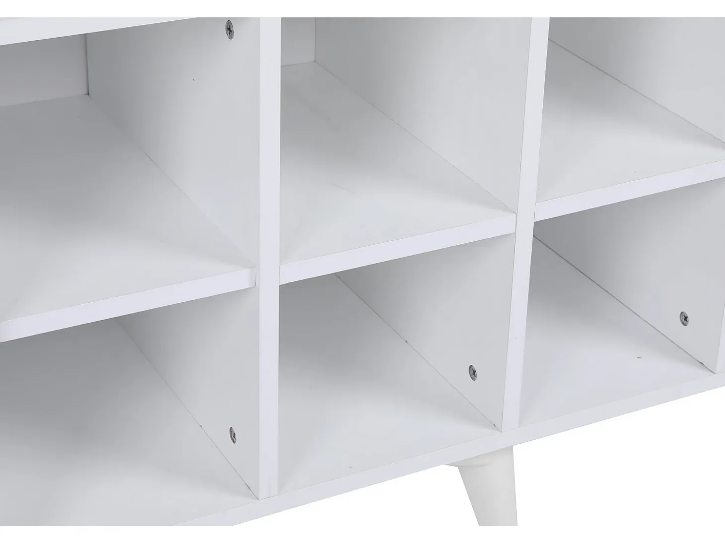 Aparador – 150cm x 42cm x 71cm – Blanco – Tablero de partículas con revestimiento de melamina