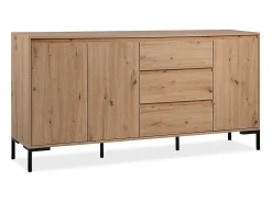 Aparador 3 Puertas 3 Cajones y 2 Estantes L170 cm - Plock