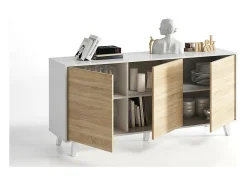 Aparador 3 puertas - L154 cm - Zaiken Plus