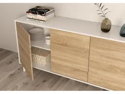 Aparador 3 puertas - L154 cm - Zaiken Plus