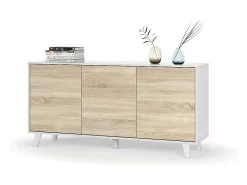 Aparador 3 puertas - L154 cm - Zaiken Plus