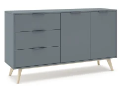 Aparador 2 puertas y 3 cajones 140x81 cm