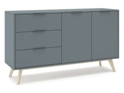 Aparador 2 puertas y 3 cajones 140x81 cm