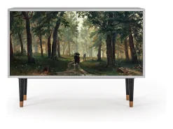 Aparador - 115x85x48 cm - BS4 - Rain in the Oak Forest, Gris
