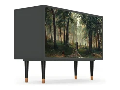 Aparador - 115x85x48 cm - BS4 - Rain in the Oak Forest, Antracita