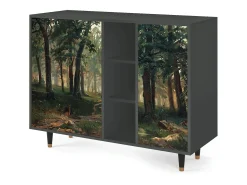 Aparador - 125x98x48 cm - BS2 - Rain in the Oak Forest, Antracita