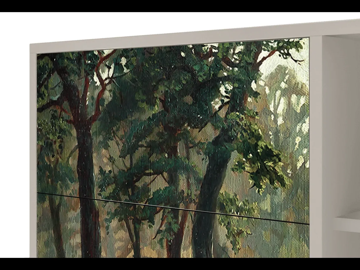 Aparador - 125x98x48 cm - BS2 - Rain in the Oak Forest, Arena