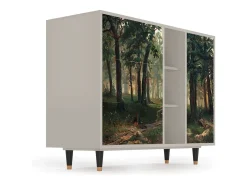Aparador - 125x98x48 cm - BS2 - Rain in the Oak Forest, Arena