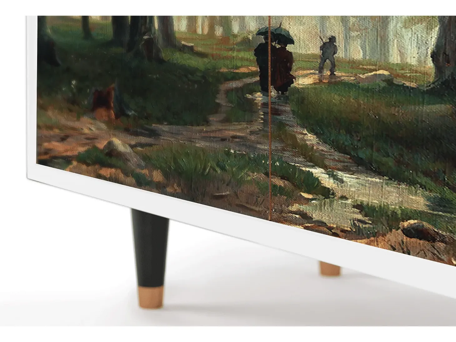 Aparador - 94x96x48 cm - BS3 - Rain in the Oak Forest, Blanco