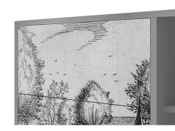 Aparador - 125x98x48 cm - BS2 - A Pond, Gris