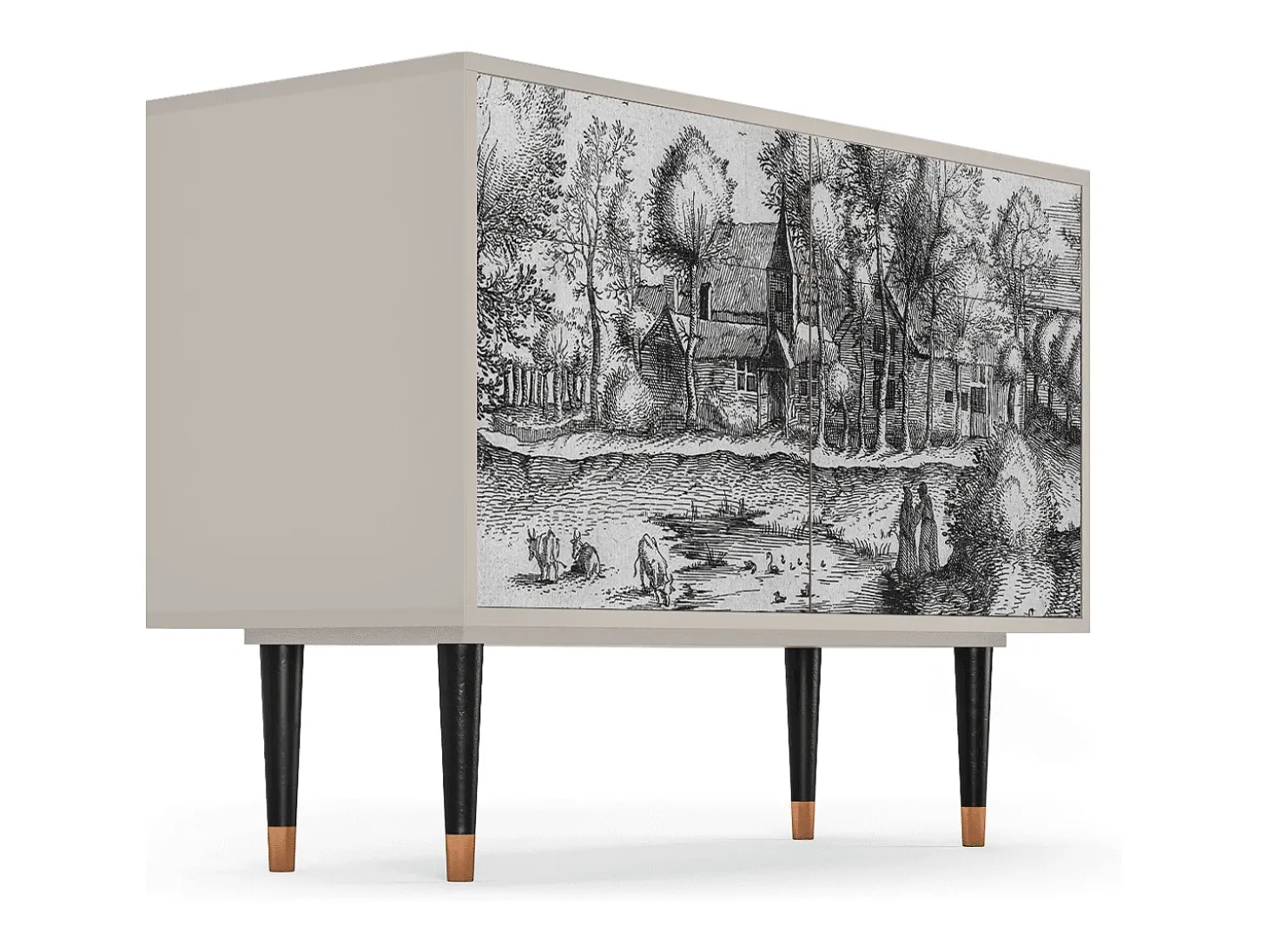 Aparador - 115x85x48 cm - BS4 - A Pond, Arena