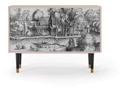 Aparador - 115x85x48 cm - BS4 - A Pond, Latte