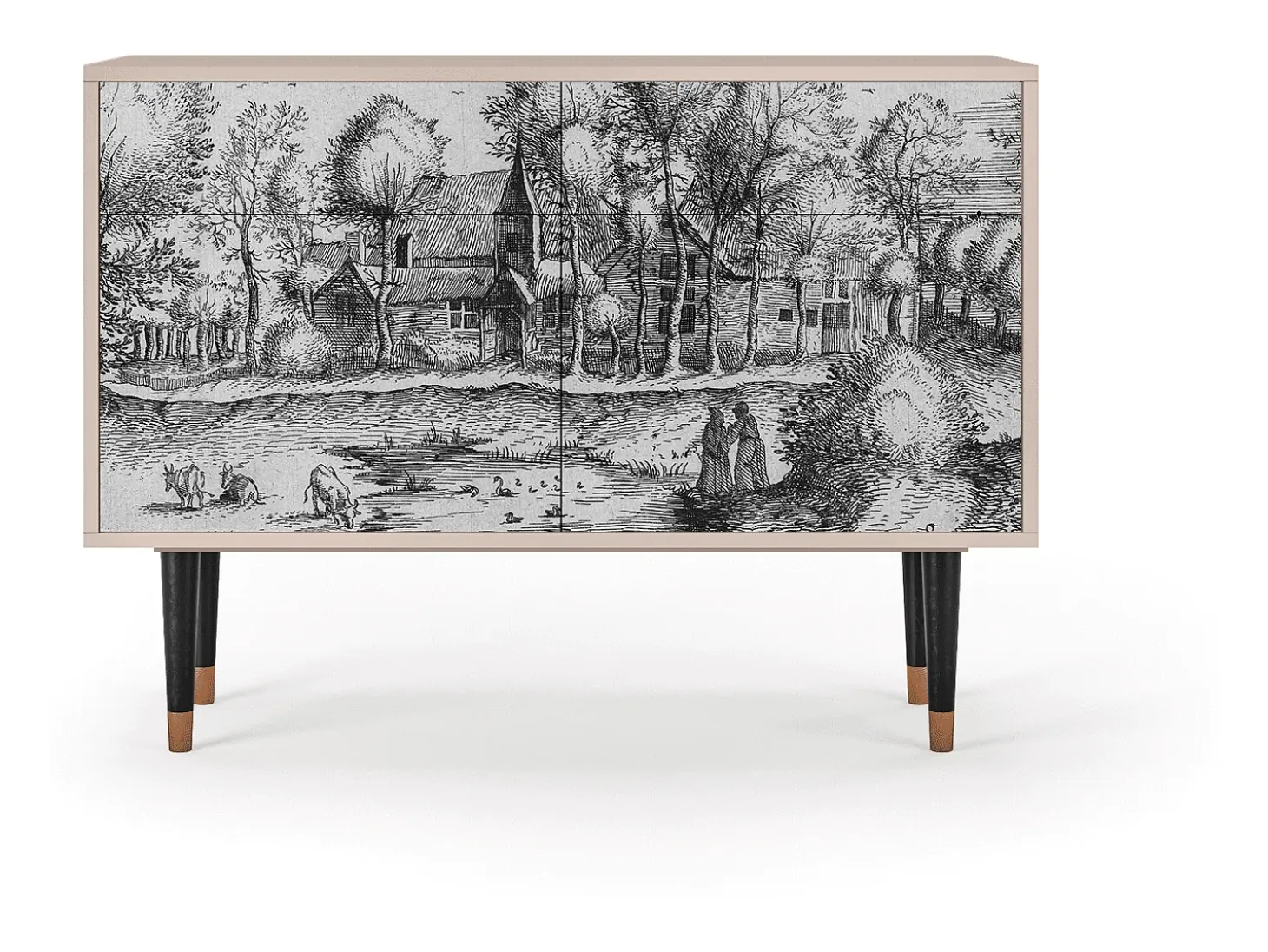 Aparador - 115x85x48 cm - BS4 - A Pond, Latte