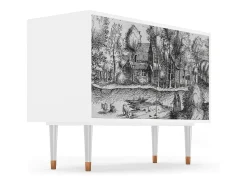 Aparador - 115x85x48 cm - BS4 - A Pond, Blanco