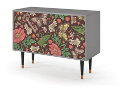 Aparador - 115x85x48 cm - BS4 - Alice in Wonderland, Gris