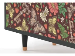 Aparador - 94x96x48 cm - BS3 - Alice in Wonderland, Antracita