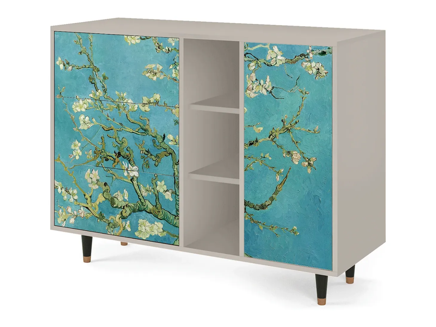 Aparador - 125x98x48 cm - BS2 - Almond Blossom, Arena