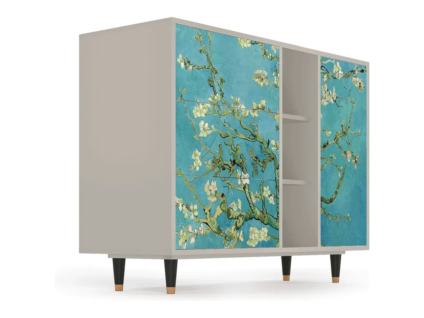 Aparador - 125x98x48 cm - BS2 - Almond Blossom, Arena