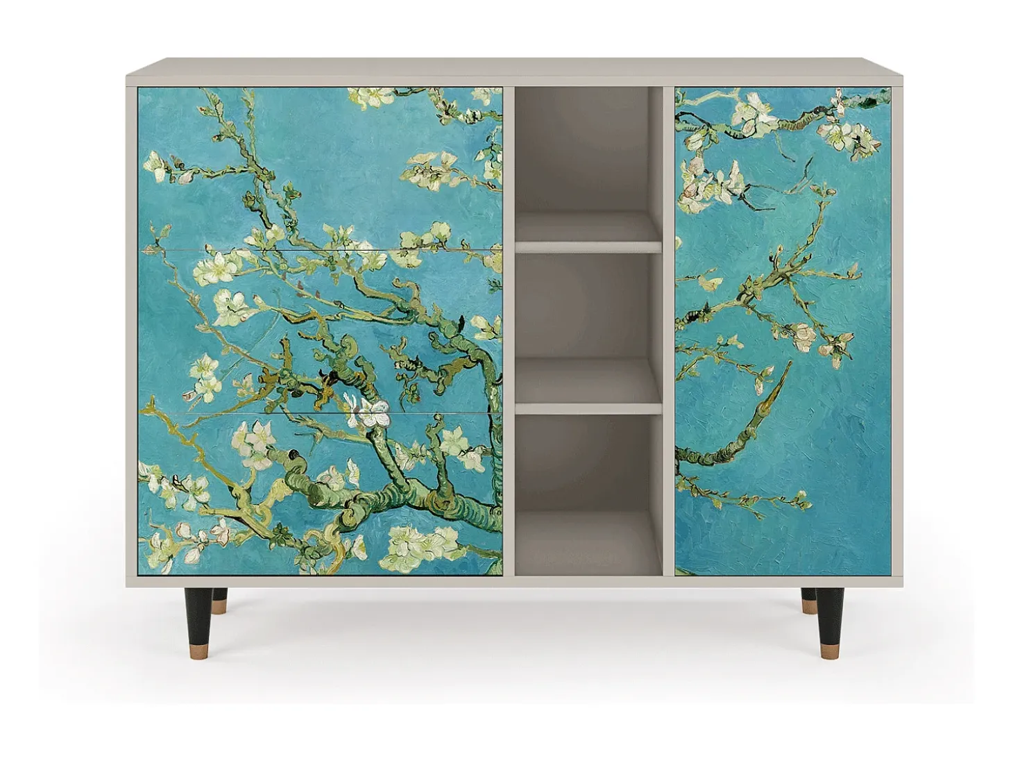 Aparador - 125x98x48 cm - BS2 - Almond Blossom, Arena