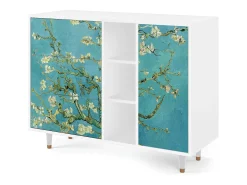 Aparador - 125x98x48 cm - BS2 - Almond Blossom, Blanco