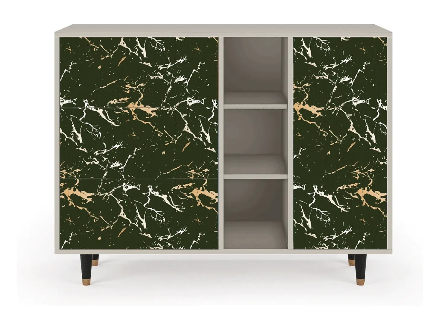 Aparador - 125x98x48 cm - BS2 - Amazon Forest, Arena