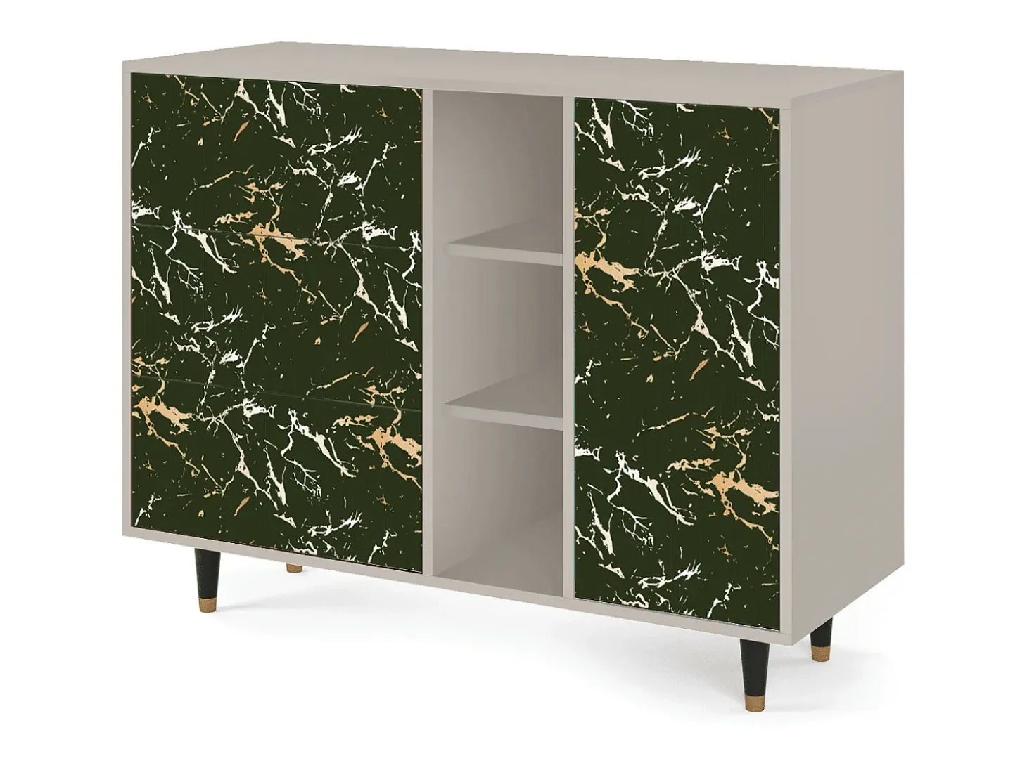 Aparador - 125x98x48 cm - BS2 - Amazon Forest, Arena