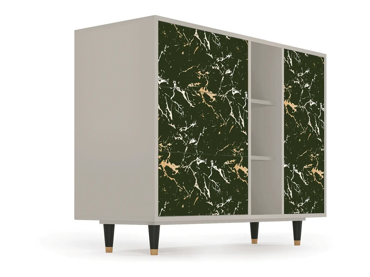 Aparador - 125x98x48 cm - BS2 - Amazon Forest, Arena