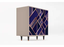 Aparador - 94x96x48 cm - BS3 - Aquamarine Getsby, Latte