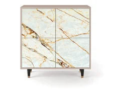Aparador - 94x96x48 cm - BS3 - Arenay Marble, Latte