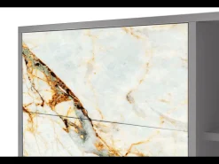 Aparador - 125x98x48 cm - BS2 - Arenay Marble, Gris