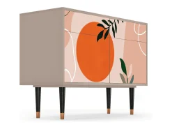 Aparador - 115x85x48 cm - BS4 - Artwork, Latte