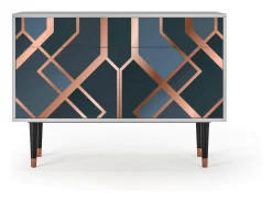 Aparador - 115x85x48 cm - BS4 - Ashy 1920', Gris