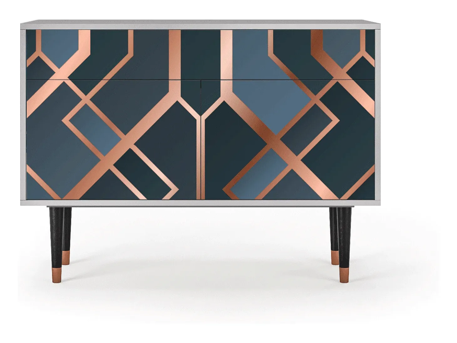 Aparador - 115x85x48 cm - BS4 - Ashy 1920', Gris