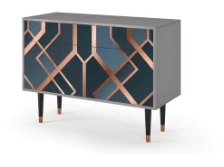 Aparador - 115x85x48 cm - BS4 - Ashy 1920', Gris