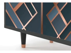 Aparador - 94x96x48 cm - BS3 - Ashy 1920', Antracita
