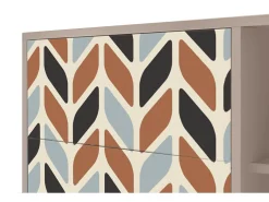 Aparador - 125x98x48 cm - BS2 - Beige Laure, Latte
