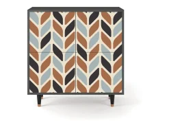 Aparador - 94x96x48 cm - BS3 - Beige Laure, Antracita