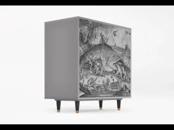 Aparador - 94x96x48 cm - BS3 - Big Fish Eat Little, Gris