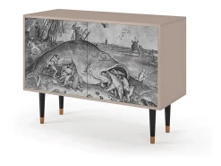 Aparador - 115x85x48 cm - BS4 - Big Fish Eat Little, Latte